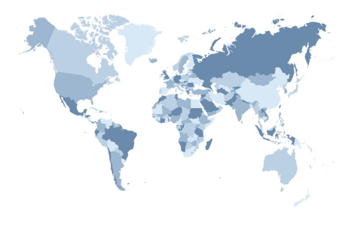 world map